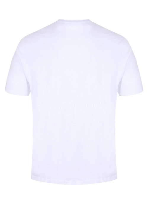 White Chest Stripe T Shirt - Image 2
