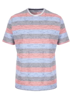 Orange Crew Neck T Shirt