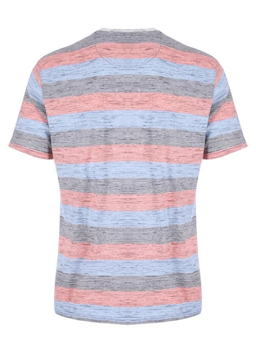 Orange Crew Neck T Shirt - Image 2