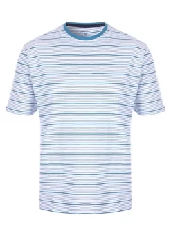 Dark Turquoise TSHIRT SJ FDR STRIPE