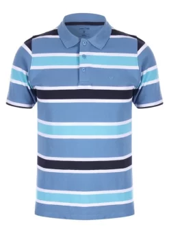 Blue Stripe Polo