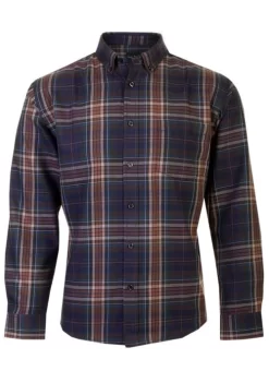Brown Check Shirt