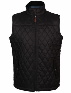 Dark Grey Padded Gilet