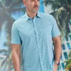 Turquoise Check Shirt