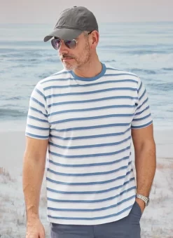 Blue Stripe T Shirt