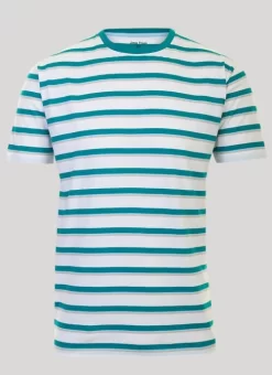 Green Stripe T Shirt