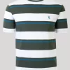 Khaki Stripe T Shirt
