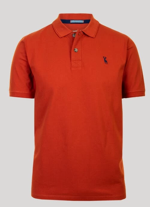 Orange Polo Shirt - Image 2