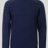 Crew Neck Ribbed Jumper