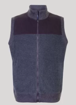 Padded Fleece Gilet
