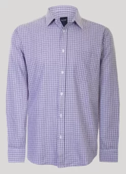 Long Sleeve Twill Check