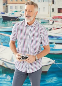 Short Sleeve Check Shirt