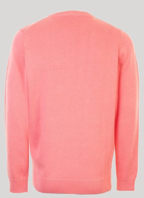 Cotton Crew Neck Jumper - Image 2
