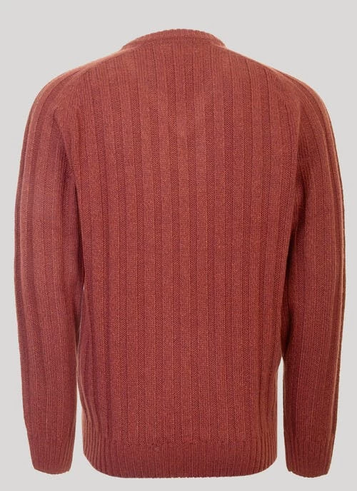 V Neck Rib Jumper - Image 2