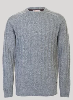 Crew Neck Rib Jumper