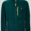 Green Full Zip Fleece Jacket