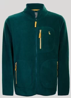 Green Full Zip Fleece Jacket