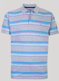Engineered Stripe Polo Shirt