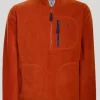 Orange Half Zip Fleece