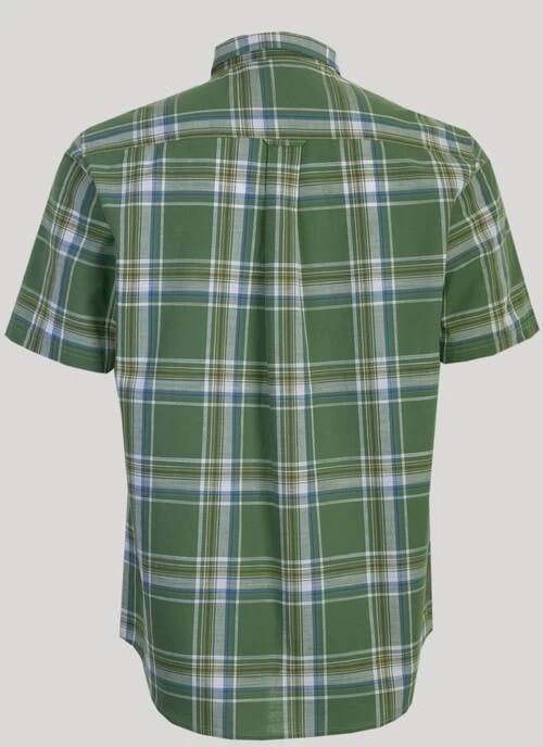 Sulb Cotton Short Sleeve Check Shirt - Image 3
