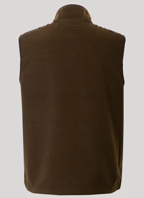 Navy Fleece Gilet - Image 2