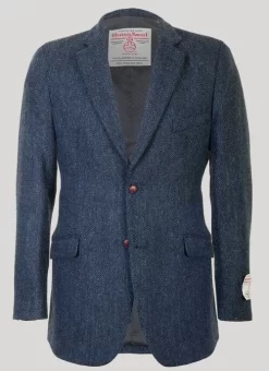 Blue Harris Tweed Skye Jacket