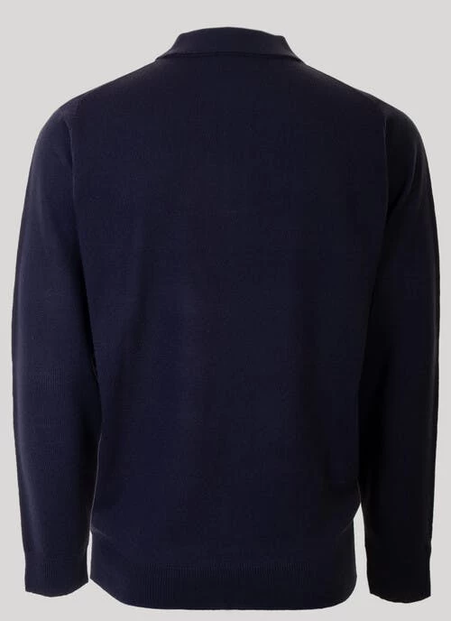 Collar Fine Knit Jumper - Image 2
