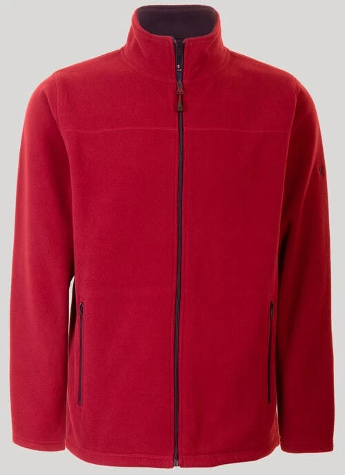 Red Fleece Jacket - Image 2