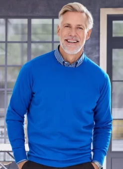 Crew Neck Fine Knit Jumper