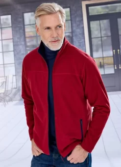 Red Fleece Jacket