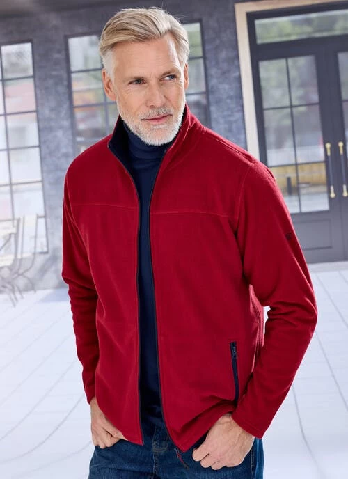 Red Fleece Jacket