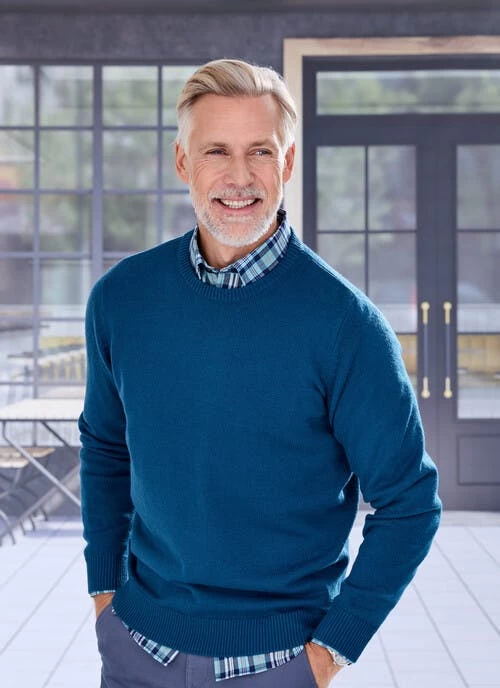 Crew Neck Knitted Jumper