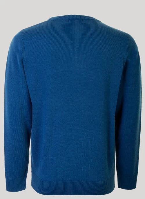 Crew Neck Knitted Jumper - Image 3