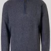 Navy Half Zip Jumper