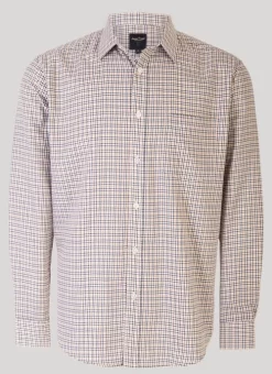 Yellow Long Sleeve Check Shirt