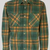 Green Fleece Check Shirt