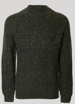 Green TN Fisherman Rib Jumper