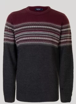 Grey Fariisle Jumper