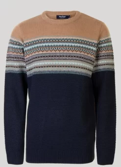 Navy Fairisle Jumper