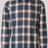Orange Long Sleeve Check Shirt