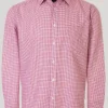 Red Long Sleeve Check Shirt