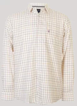 Purple Long Sleeve Check Shirt